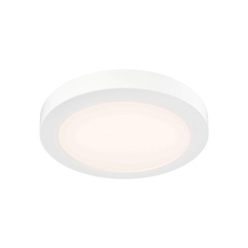 DALS Radiance 9" Metal LED Flush Mount - CCT Selectable - 120V - White