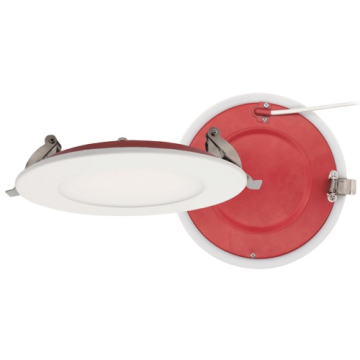 Lotus 4" 12W Fire Rated Ultra Slim Round LED Downlight - CCT Selectable - 820 Lumens - 120V