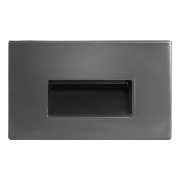 RAB 3W Horizontal Recessed LED Step Light - 2700K - 34 Lumens - 120V - Bronze