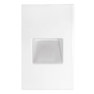 RAB 3W Vertical Recessed LED Step Light - 4000K - 96 Lumens - 120V - White