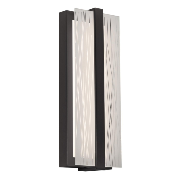 AFX Gallery 14" LED Wall Sconce - 460 Lumens - 14W - CCT Selectable - 120-277V - Black