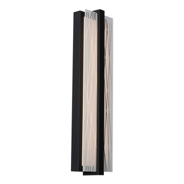 AFX Gallery 20" LED Wall Sconce - 640 Lumens - 20W - CCT Selectable - 120-277V - Black