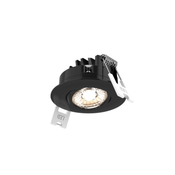 DALS Scope LED Gimbal Downlight - 2" - 8W - CCT Selectable - 120V - Black