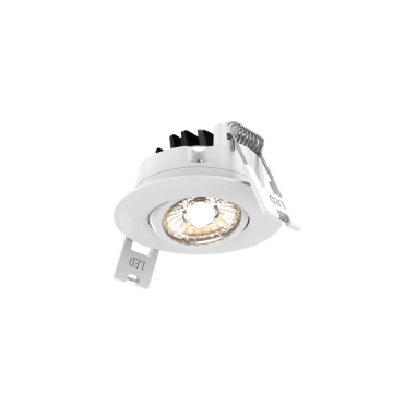 DALS Scope LED Gimbal Downlight - 2" - 8W - CCT Selectable - 120V - White