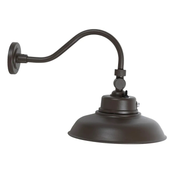 Westgate GNB LED Gooseneck Barn/Area Light - Photocell - 40W - CCT Selectable - 4,800 Lumens - 120-277V - Bronze