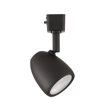 WAC Lighting Bullet 7010 LED Adjustable H-Track Head - 890 Lumens - 9W - CCT Selectable - 120V - Black