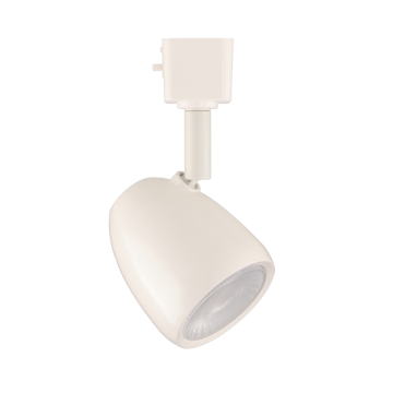 WAC Lighting Bullet 7010 LED Adjustable J-Track Head - 890 Lumens - 9W - CCT Selectable - 120V - White