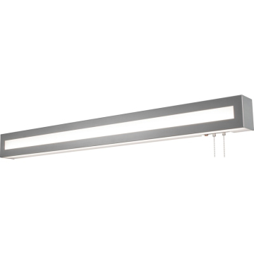 AFX Hayes 49" LED Overbed Light - 3000K - 120V - Satin Nickel