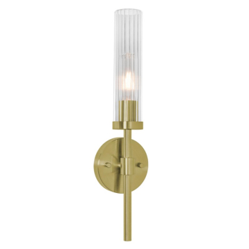 AFX Huntington 18" Medium Base Wall Sconce - 120V - Light Antique Brass