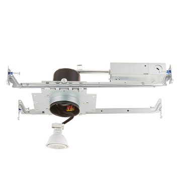 WAC Lighting 2.5" Low Voltage New Construction Downlight Housing w/ MR16 LED Lamp - 450 Lumens - 50W - 3000K - 120V - Black