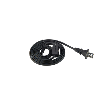 WAC Lighting 72" Power Cord with Roll Switch for Line Voltage Puck Light - White
