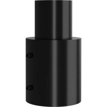 RAB Heritage Pole Adaptor Tenon 2 3/8" to 3" - Black