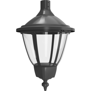 RAB Heritage Round Decorative Lantern with EX39 Base - Pendant Mount - 120-277V - Bronze