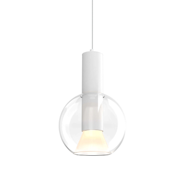 DALS Iris 9" LED Pendant - 12W - CCT Selectable - 760 Lumens - 120V - White