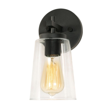AFX Joanna 1-Light Sconce - 120V - Textured Black