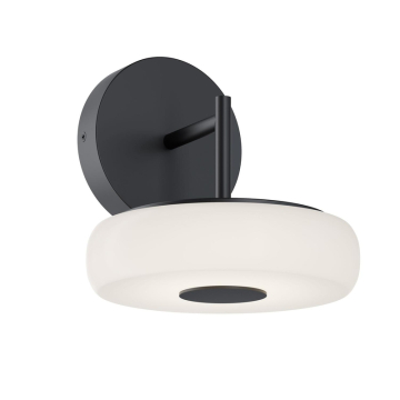 AFX June 8" LED Wall Sconce - 600 Lumens - 10W - CCT Selectable - 120-277V - Black