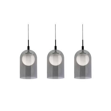 AFX Kiran 3-Light LED Linear Pendant - 45W - 3000K - 120V - Black