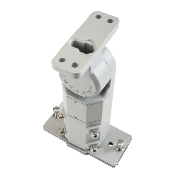 Keystone Area Light Universal Slipfitter Mount - 2 3/8" Tenon - Silver