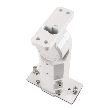 Keystone Area Light Universal Slipfitter Mount - 2 3/8" Tenon - White