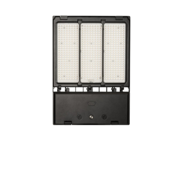 Keystone XFit OpticSwap LED Area Light - 39,960 Max Lumens - 185 | 210 | 290W - CCT Selectable - Type III|V - No Mount - 120-277V - Black