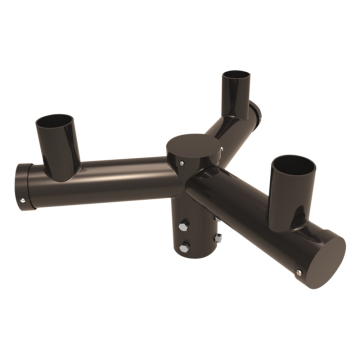 Keystone Triple Bullhorn 120º Pole Mount Adapter