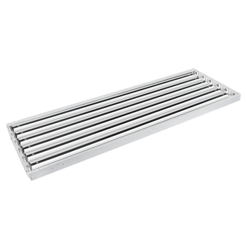Keystone 48" 6 Lamp T8 LED Tube High Bay - 15,600 Lumens - 111W - 3500K - Tubes Included - 120-277V