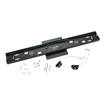 Keystone Surface Mounting Kit for 24" Series A Linear Arch Fixtures - Black