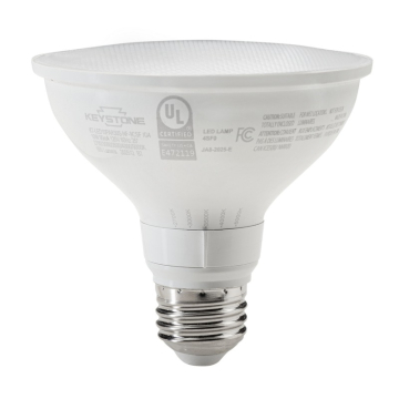 Keystone Essential Series PAR30 LED Lamp - Short Neck - 850 Lumens - 10W - CCT Selectable - 120V