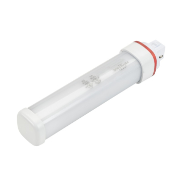 Keystone 8W LED PL Lamp - 2-Pin G24d Base - Horizontal - 3000K - 950 Lumens - Ballast Bypass