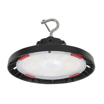 Keystone XFit OpticSwap UFO LED High Bay - 15,900 Max Lumens - 50 | 70 | 100W - 120-277V - Black