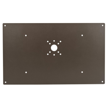 Keystone Wall Pack Wall Mount Pack Plate - Used On Medium Housings - Covers Legacy Style Large HID Housing Dimensions - Bronze