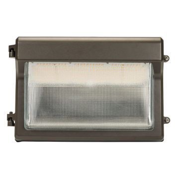 Keystone XFIT Traditional Slim LED Wall Pack - Photocell - 55 | 70 | 80W - CCT Selectable - 120V-277V - Bronze