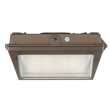 Keystone LED Wall Pack - 8,710 Max Lumens - 35 | 45 | 55W - CCT Selectable - 277-480V - Bronze