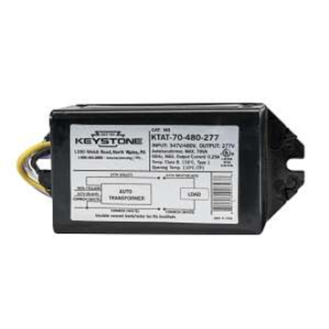 Keystone High Voltage Step Down Transformer - 70W Max - 480V/277V