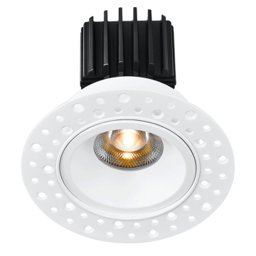 Lotus Tangra 3" LED Fixed Round Recessed Invisible Trim Downlight - 11 | 15W