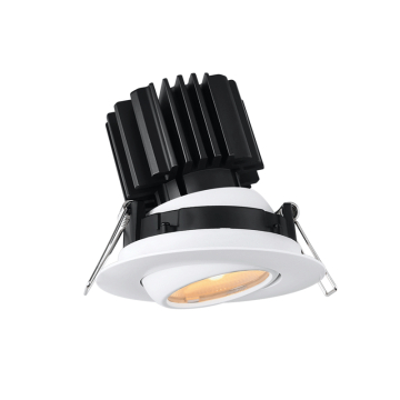 Lotus Tangra 3" LED Gimbal Round Flat Wide Trim Downlight - 11 | 15W