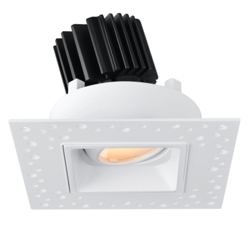 Lotus Tangra 3" LED Gimbal Square Invisible Trim Downlight - 11 | 15W