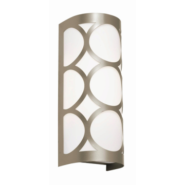 AFX Lake 13" LED Wall Sconce - CCT Selectable - 120-277V - Painted Nickel