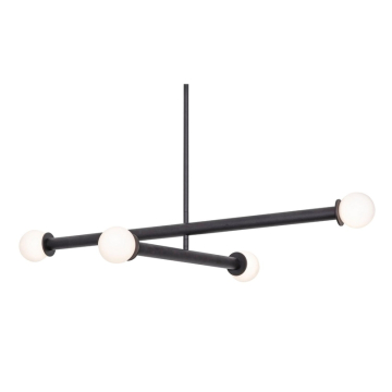 AFX Lane 36" LED Pendant - 1,900 Lumens - 30W - CCT Selectable - 120-277V - Black