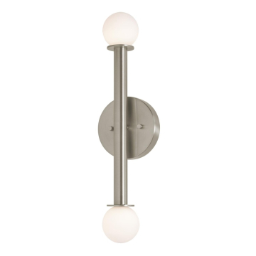 AFX Lane 20" LED Wall Sconce - 700 Lumens - 10W - CCT Selectable - 120-277V - Satin Nickel
