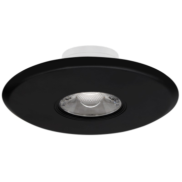 Lotus 5" Round Ultimate J-Box Mount / Retrofit LED Downlight - 10W - CCT Selectable - 740 Lumens - 120V - Black