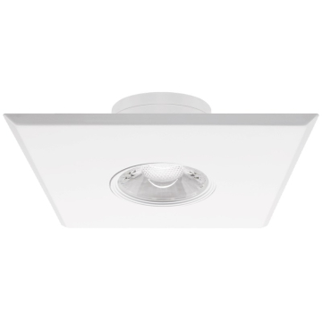 Lotus 5" Square Ultimate J-Box Mount / Retrofit LED Downlight - 10W - CCT Selectable - 740 Lumens - 120V - White