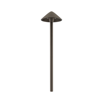 WAC Lighting LED Landscape Cone Path Light - 150 Lumens - 4W - CCT Selectable - 12V - Bronze