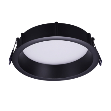 Lotus 6" Round Deep Regressed Eco Downlight - 14.5W - CCT Selectable - 1,390 Lumens - 120V - Black