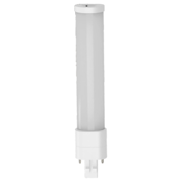 Light Efficient Design 2-Pin LED PL Retrofit Lamp - GX23 Base - 5.5W - 5000K - 696 Lumens - Horizontal Orientation - 120-277V or Ballast Compatible