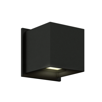 DALS Cubix LED Adjustable Wall Sconce - 7W - CCT Selectable - 800 Lumens - 120V - Black