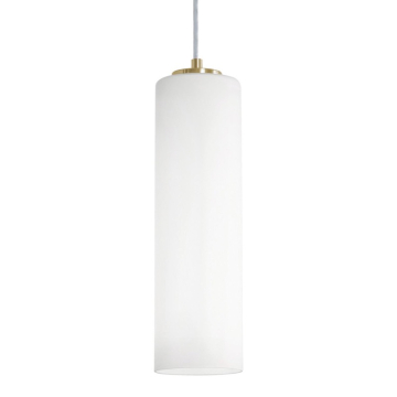 AFX Leo 12" Medium Base Pendant - 120V - Light Antique Brass