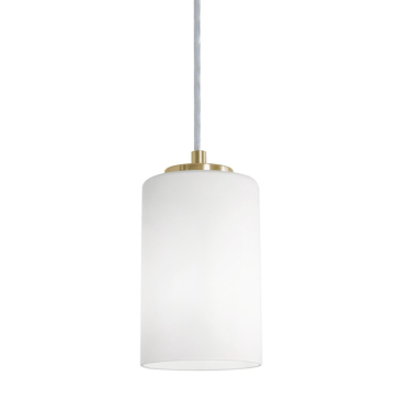 AFX Leo 6" Medium Base Pendant - 120V - Light Antique Brass