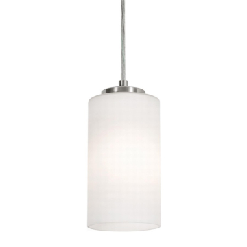 AFX Leo 6" Medium Base Pendant - 120V - Satin Nickel