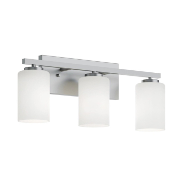 AFX Leo 22" Medium Base Vanity Light - 120V - Satin Nickel